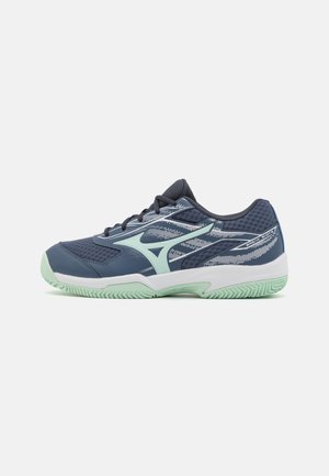 BREAK SHOT 5 CC - Clay court tennis shoes - blue/mint