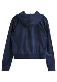 Lindex VELOUR JACKET - Sweatjacke - navy