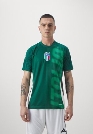 adidas Performance ITALY PRE-MATCH - T-Shirt sport - team dark green
