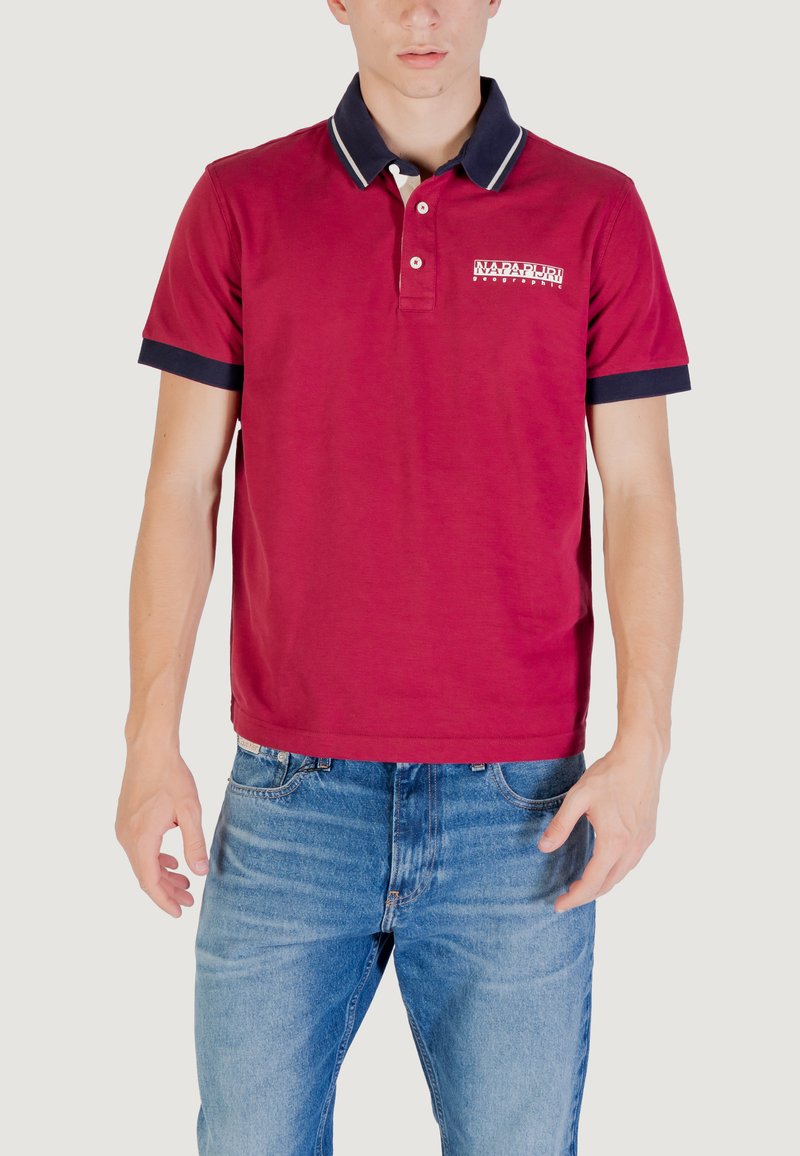 Napapijri Poloshirt bordeauxrood