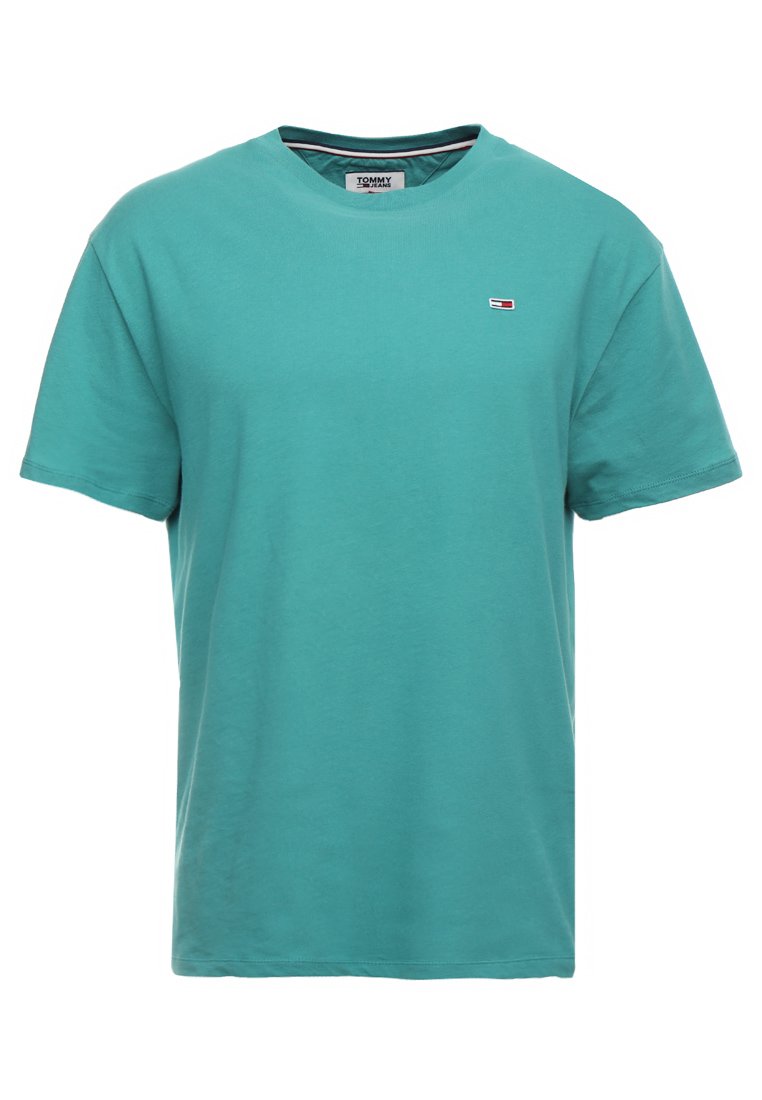 Tommy Jeans T-shirt basic petrol