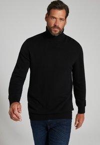 JP1880 TURTLENECK - Strickpullover - black