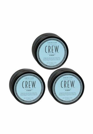 3-PACK AMERICAN CREW FIBER 85G - Hårsæt - transparent