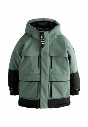 REGULAR FIT - SHOWER RESISTANT. - Parka - sage green black