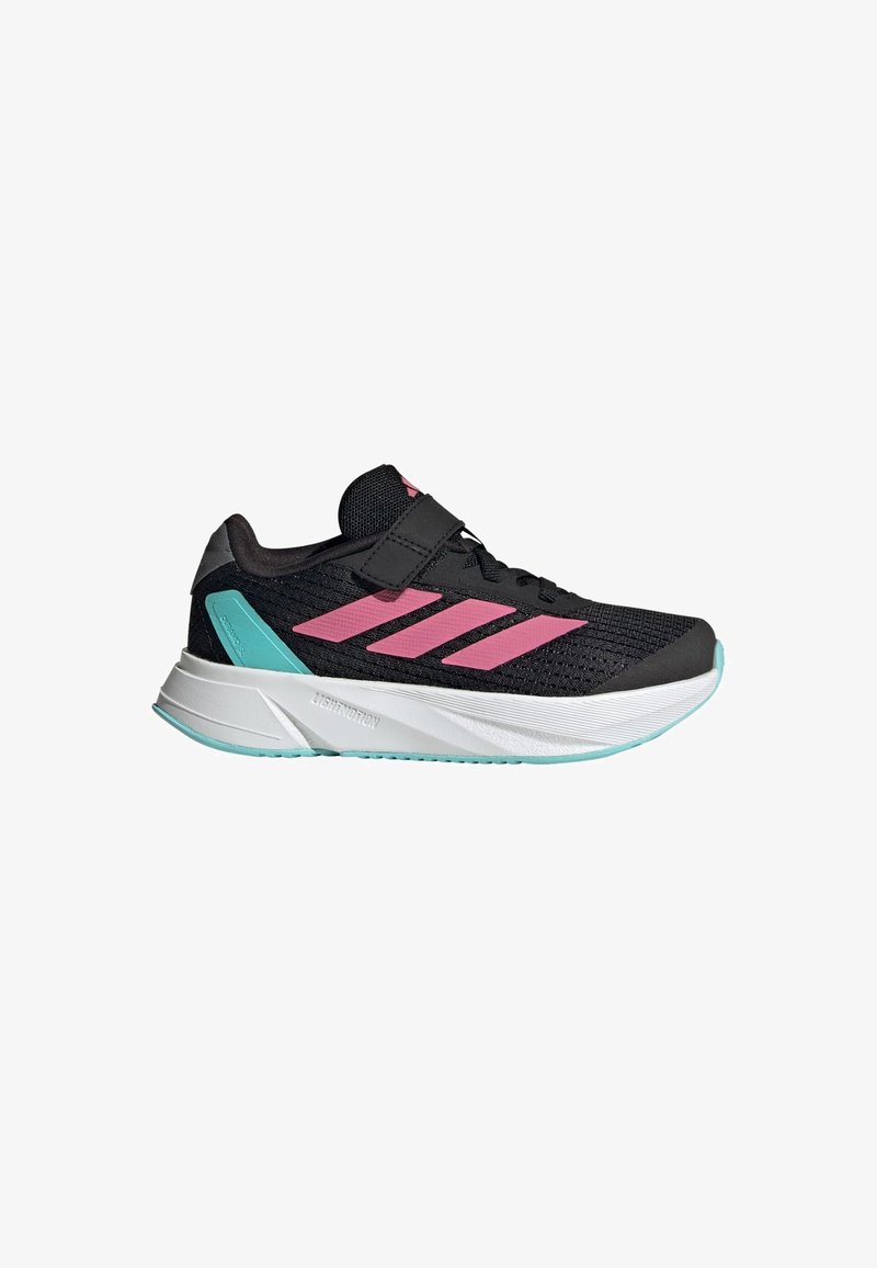 adidas Performance DURAMO - Zapatillas running asfalto - core black pink fusion cloud white
