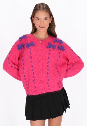 Cardigan - fuchsia
