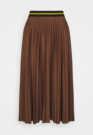 Falda acampanada - brown