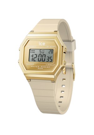 RETRO SKIN MIRROR SMALL - Digitaal horloge - beige