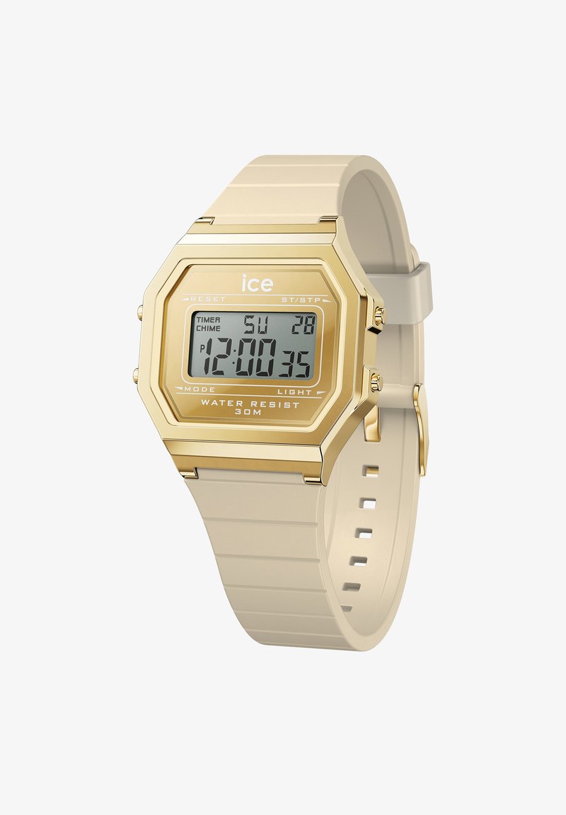 Ice-Watch RETRO SKIN MIRROR SMALL - Orologio digitale - beige