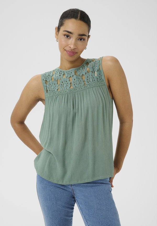 KACIARA AMBER - Bluse - dusty jade