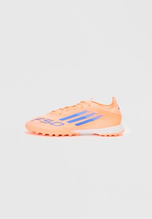 F50 PRO - Botines de fútbol para césped - beam orange/lucid blue/white