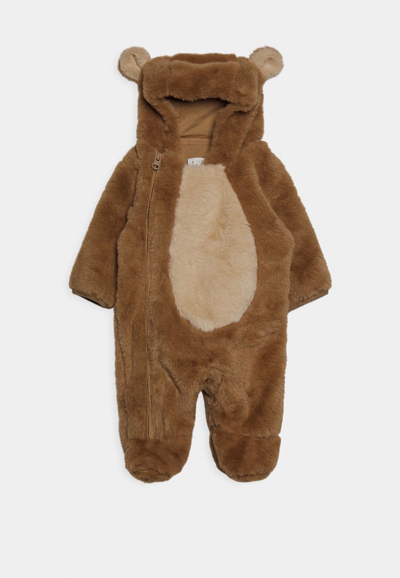 Marks & Spencer BABY BEAR PRAMSUIT UNISEX Jumpsuit brown mix/braun