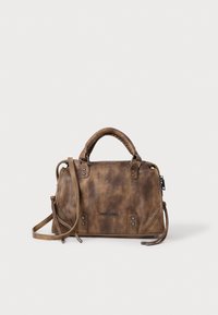 BRIGGS - Borsa a tracolla - brown distressed