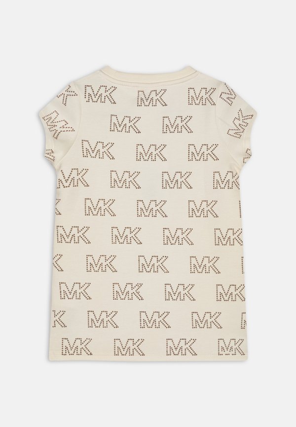 DRESS - Jersey dress - cream3