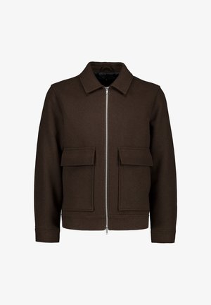 Junk De Luxe, Lichte jas - dk brown mel