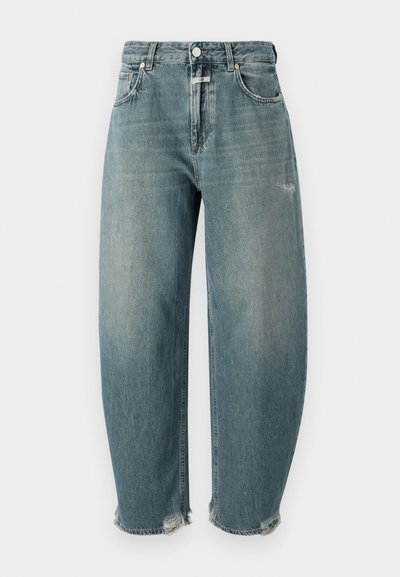 CLOSED JAZZIE - Baggy jeans - mid blue