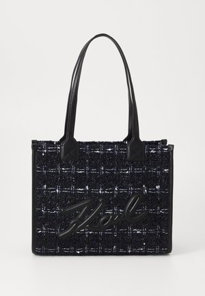 SKUARE - Bolso de mano - dark navy boucle