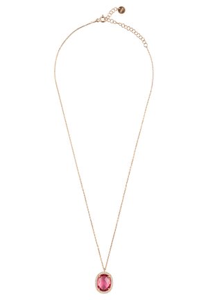 Necklace - couleur or rose