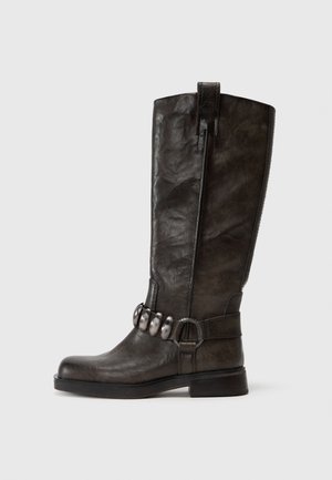 Tamaris Botas de cowboy/motociclista - cigar