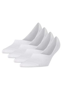 Burlington EVERYDAY 4ER PACK   - Calcetines tobilleros - weiß