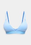 WOMEN TRIANGLE BRALETTE - Τριγωνικό σουτιέν - light blue