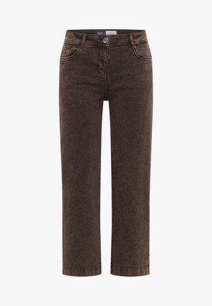 Cecil, 7/8 HIGH WAIST JEANS IM LOOSE FIT - Jean droit - brown cacao