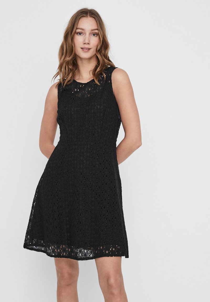 Vero Moda - VMALLIE  - Vestito elegante - black, Ingrandire