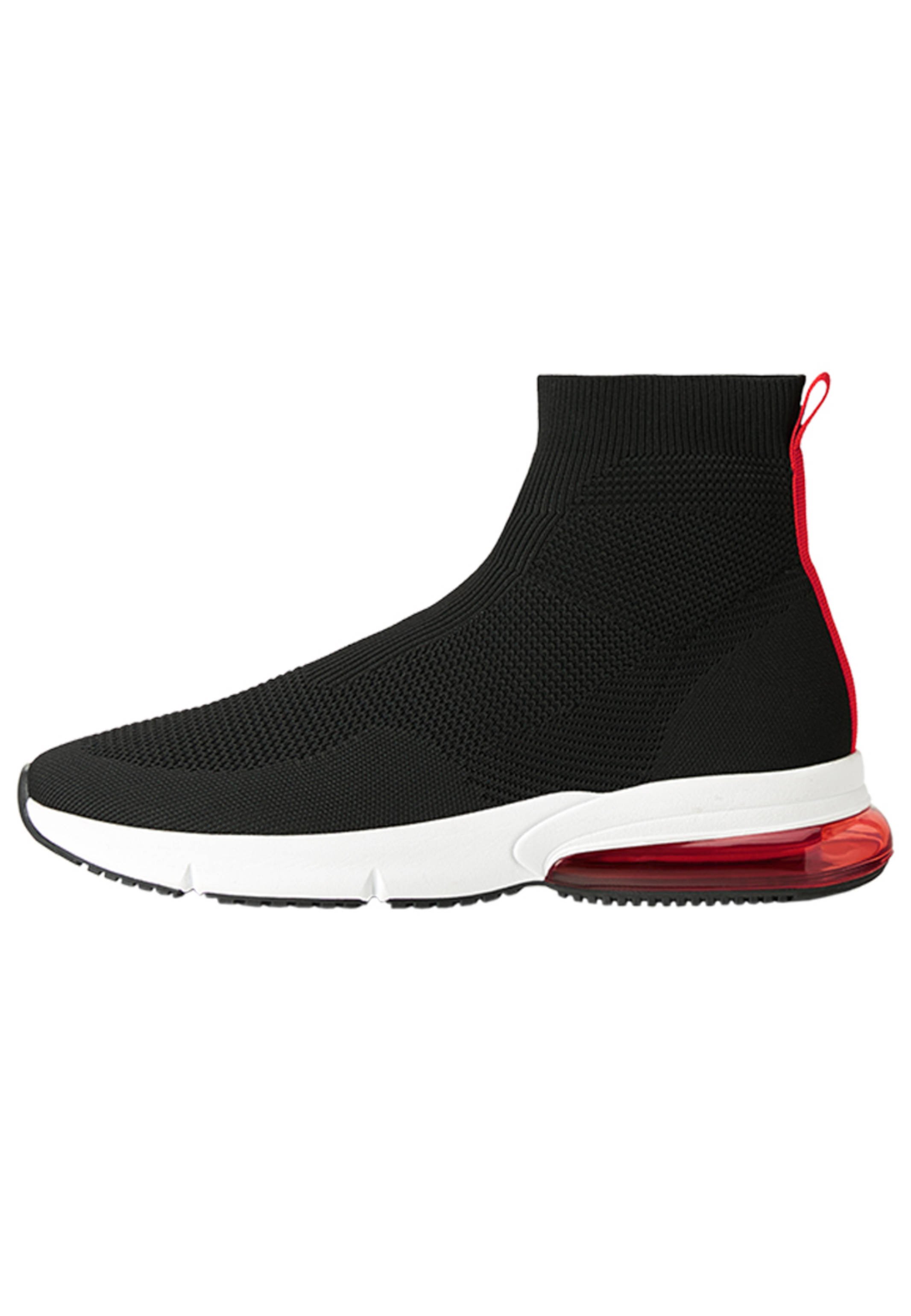 MIT ELASTISCHEM SCHAFT Höga sneakers black MIT ELASTISCHEM SCHAFT Höga sneakers black