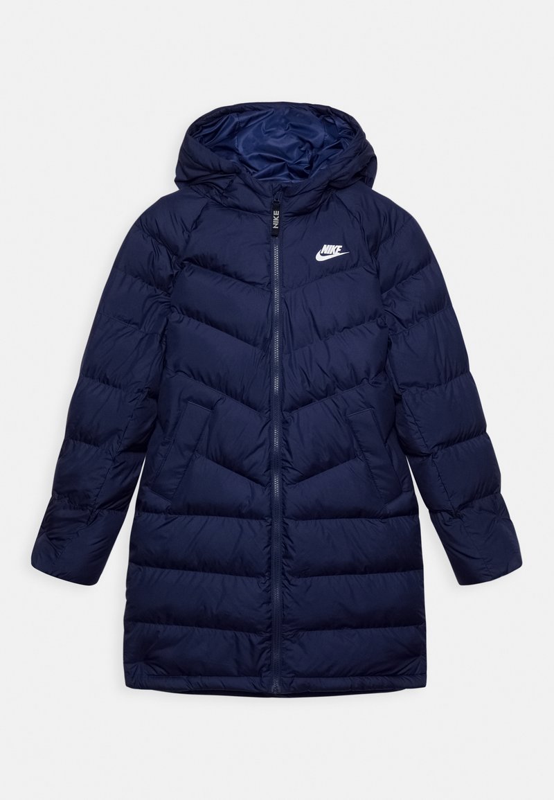 Nike Sportswear UNISEX - Manteau d'hiver - midnight navy white/bleu marine - ZALANDO.BE
