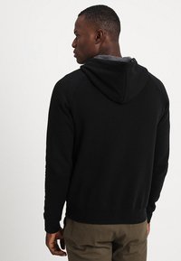 Pier One Felpa con zip - black