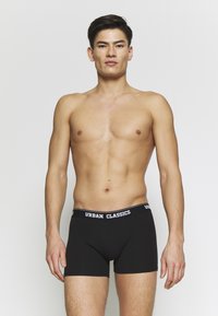 Urban Classics 3 PACK - Úzke boxerky - charcoal/funky/black