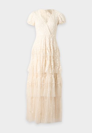 Needle & Thread, LAYERED LACE ANKLE GOWN - Gallakjole - cream