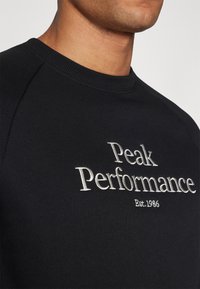 Peak Performance ORIGINAL CREW-BLACK-OFFWHITE - Sweatshirt - black/offwhite