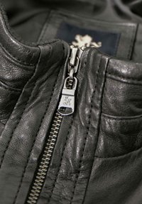 Otto Kern Lederjacke - schwarz