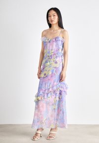Cras DRESS - Robe longue - blue/pink