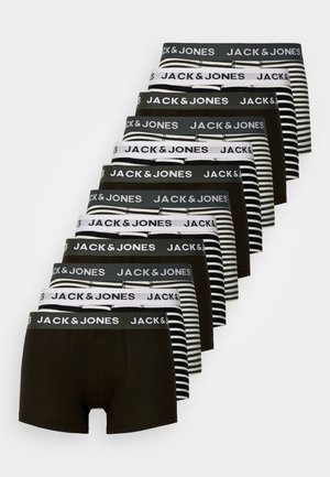 JACSTRIPES TRUNKS 12 PACK - Boxerkalsong - black