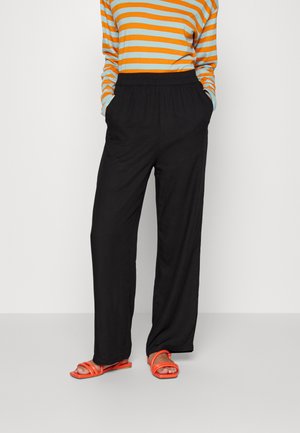 Monki Παντελόνι - black dark