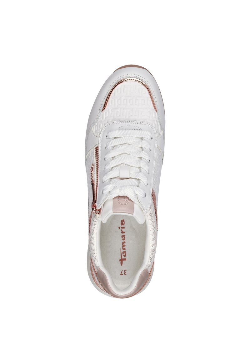 Tamaris Sneaker Weiss Rosegold Tamaris Women´s Stylish Sneaker Pink
