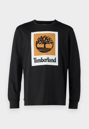 Timberland COLORED LONG SLEEVE TEE - Maglietta a manica lunga - black