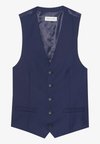 M&M BASIC GILET - Chaleco de traje - dark blue
