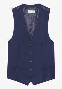 M&M BASIC GILET - Chaleco de traje - dark blue