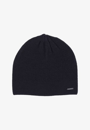 JERSEY KNIT BEANIE - Megzta kepurė - navy