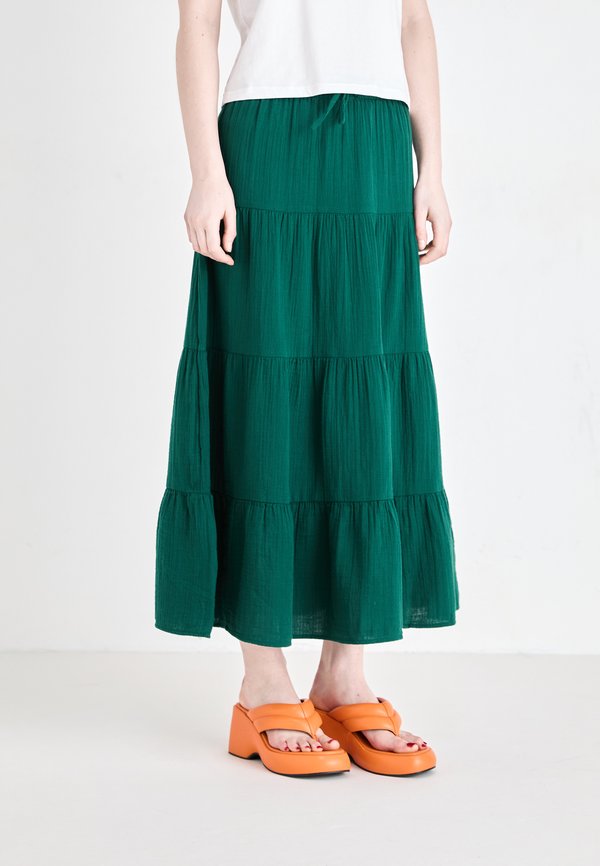 GAUZE TIERED  - Maxi skirt