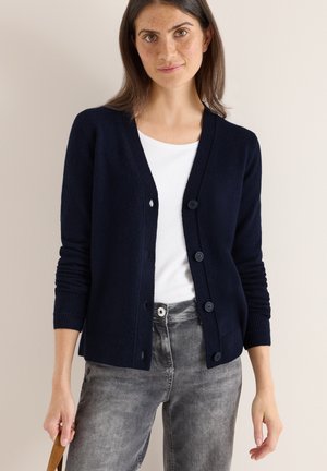 Strickjacke - blau
