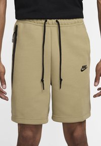 Nike Sportswear SPORTSWEAR TECH FLEECE - Tracksuit bottoms - neutral olive black