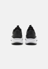 Puma REFLECT LITE JR UNISEX - Road running shoes - black/white