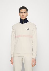 Sergio Tacchini DALLAS TRACK - Jaka ar rāvējslēdzēju - gardenia/maritime blue