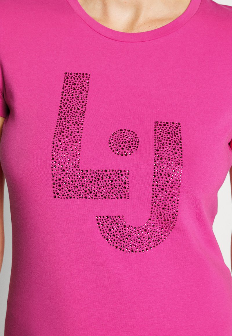 Liu Jo Jeans Moda - Print T-Shirt - Pink Berry/Pink - Zalando.co.uk