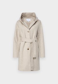 VISELMA BELTED COAT - Classic coat - natural melange