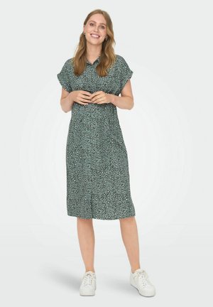 ONLY MATERNITY Shirt dress - laurel wreath